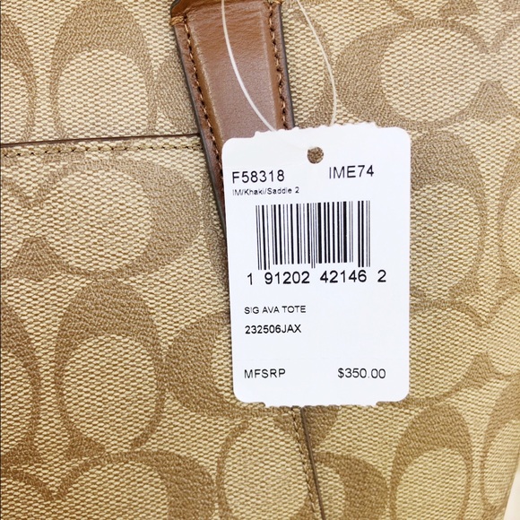 👒Coach Tote 👒NWT - Picture 8 of 8